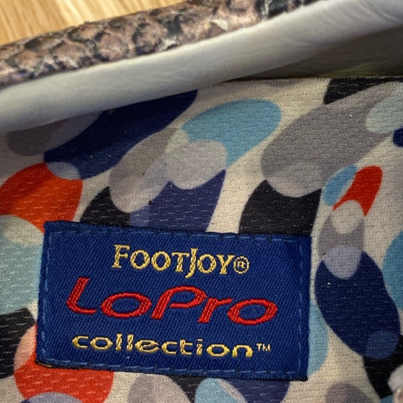 FOOTJOY LOPRO GOLF SHOES WOMENS SIZE 7 SNAKE PRINT MEDIUM #97022 - Picture 11 of 13